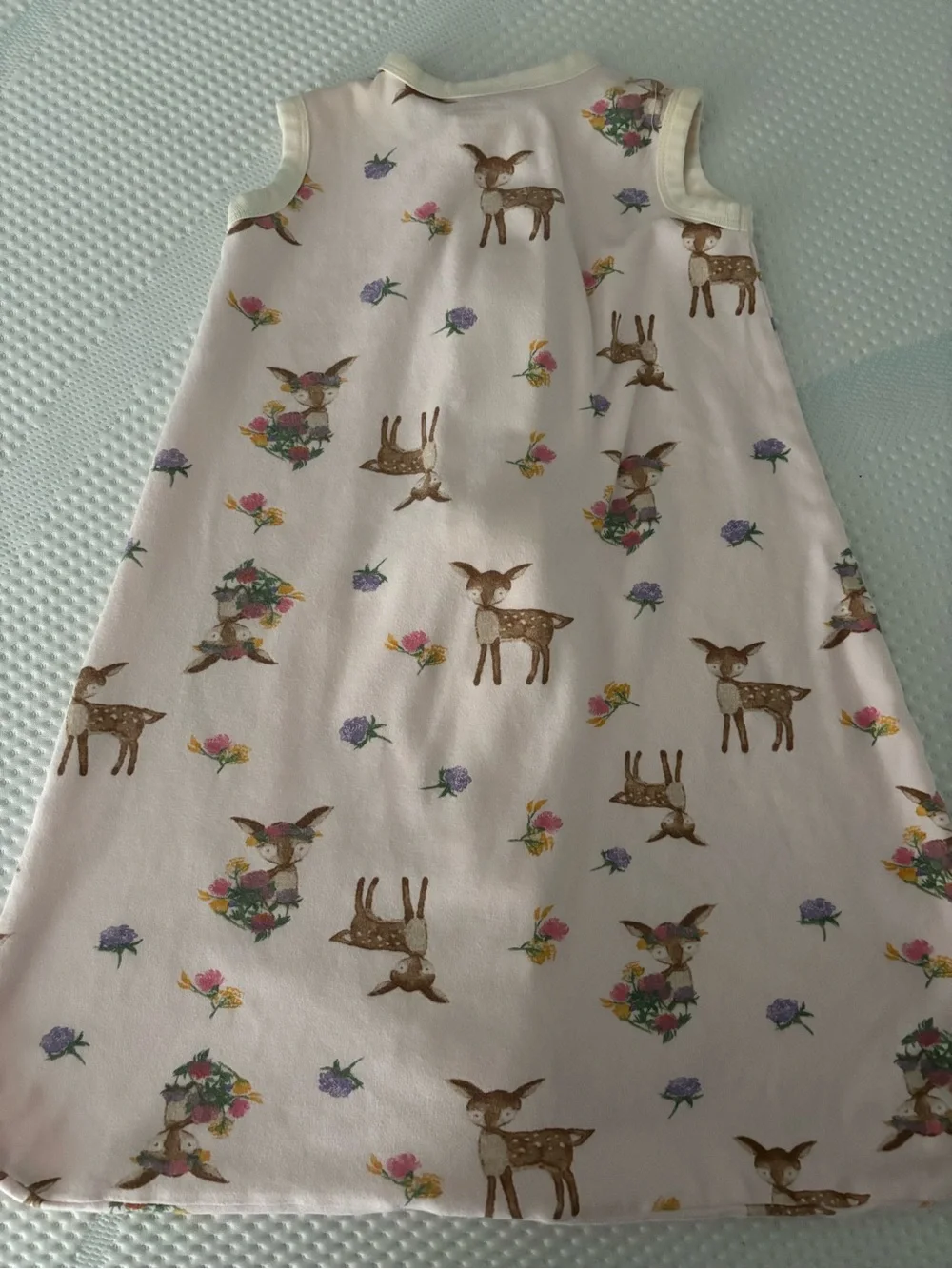 Burt's Bees Light Pink Doe Sleep Sack Size Small 0-6 M